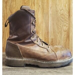 Worx By Red Wing 5910 Steel Toe Work Boots Men's Size 12 W2 Slip Resistant